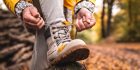 Forget your trainers. It’s time for your hiking shoes.